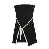New Women's Fashion Knitted Sleeveless Breast