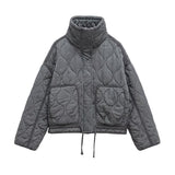 Autumn And Winter New Women's Clothing Multi-Color Selection Long-Sleeved Cotton Jacket Jacket