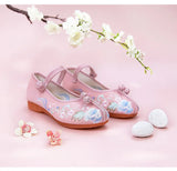 Zingj Female Embroidered Shoes Cloth Shoes New Soft Sole Home Retro Ethnic Style With Ancient Costume Comfortable Casual Mother