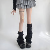 Grunge Distressed Knitted Leg