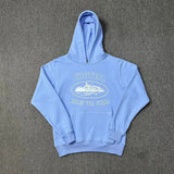 Brand Printed Street Men's And Women's Loose Basic Hooded Sweater Leisure Sweater