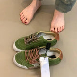 New Fashion Old Style Laceded Moral Shoes Women Retro Star Small Dirty Shoes College Style Sports
