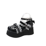 Feel Lolita Shoes Sweet Cool Girl Sweet Cute Lolita Shoes JK Loose Cake Soles Big Head