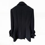 Star Fashion New Cuff Three-Dimensional Flower Decoration Double Buckle Repair Suit