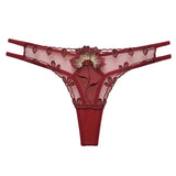 Embroidery Ladies Thong