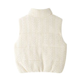 Women's 2025 Autumn And Winter 2025 New Street Fashion Collar Knit Cotton