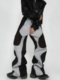 Patchwork Wide Leg