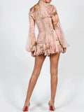 Women Fashion Summer Sexy Floral Flower Prom Celebrity Bodycon Clubwear Slim Mini Party Dress