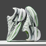 Summer New Fashion High-Light Light Shock Breathable Flying Shoes Casual
