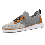 Men's Summer Comfortable Breathable Casual Shoes Large Soft Elastic Net Shoes Sneakers Lightweight Business Men's
