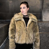 Women's Clothing Explosion Fashion Casual Fur Jacket