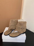 Toe Sandals Women 2025 Summer New Net Red Fashion Women's Shoes Denim Boots Sandals Retro Women's