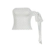 Cloth Forget Sweet Hot Storm Point Hanging Neck Smear Vest Hottie Design Wooden Ear Hem Repair Sling Sling