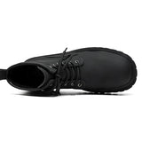 2025 Youth Big Head Tube High Top Round Head Frosted Trend Platform Martin Tens