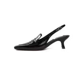 Back Empty Single Shoes Fine Heel High Heels French-Style Bag Head Sandals Women 2025 New Summer