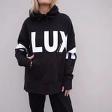 New Casual Fashion Letter Printing Hooded Long-Sleeved