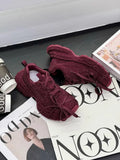 Drill Full Of Stars Old Dad Shoes 2025 Spring And Autumn New Thick Bottom Height Full Of Diamonds In The Tide Of Net Red Casual