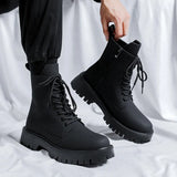 New Black High-Headed Men's Thick Tens