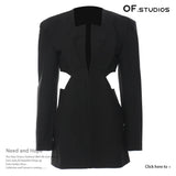 2025 OL Side-Lup Body Delicate Tailoring Personality Fashion Jacket Suit