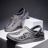 Men's Sandals Summer Outdoor Wearing Slippers Beach Cool Drag Men's Shoes Trend Dual Personality Hole Sports