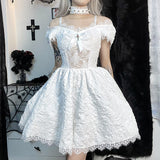 Autumn And Winter Women's Temperament Lace Splicing Sling Net Sexy Fashion