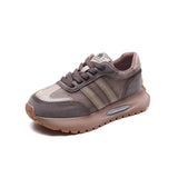 Shoes Ladies Old Dad Shoes Casual Low-Top Shoes 2025 Spring New Four Seasons Single