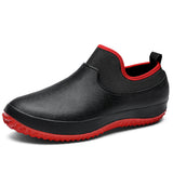 Rubber Shoes Large Men's And Women's Rain Shoes Anti-Slip Wear Fishing Chef Shoes Shoes Rain Boots Men's Shoes Shoes
