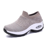 Explosion Women's Shoes Air Cushion Flying Sneakers Shoes Shoes Fashion Rocking Shoes Casual Shoes Socks