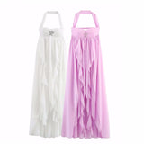 Women's Explosive Holiday Style French Romantic Fashion Lace-Up Neck