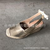 Summer New Hemp Rope Heel Sandals Women High Heel Head Bow Snake-Snake Sandals Large