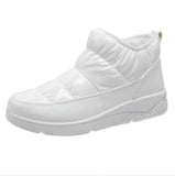 And South Korea Plus Cotton Cotton Short-Bodied Snow Boots Large-Size Round Head Warm Thick-Soled Cotton Shoes