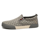 Autumn New Men's Shoes Fashion Design Casual Men's Canvas Shoes Low Help Flat Plate