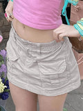 Cargo Pocket Micro Mini Skirt- Outfit