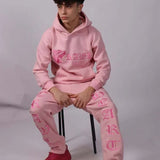 New CRADE Hooded Sportswear Two Pairs Of Pants With Men's And Women Embroidery