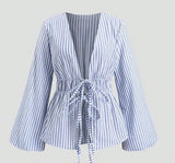 Striped Bows For The Summer Of