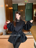 Xixi 2025 Autumn New White Standard Temperament Elegant Thousand Gold Wind Long-Sleeved Coat Coat Blouse