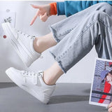 Version Of Fashion Small White Shoes Women 2025 Summer New College Style Shoes Loose Cake Thick-Soled Casual