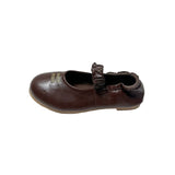Retro Round Head Folding Decoration JK Girl Solid Color Buckle Mary Jane Women's Shoes Soft Soles Middle-Native Mother Single