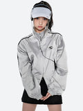 Cyberpunk Reflective Double Zip-Up