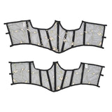 Short Mesh Yarn Embroidery Bouquet Waist 2025 Pure Spring Summer New Fashion Repair Belt