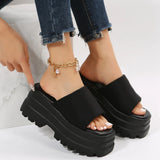 And Summer New Fashion Cake And Thick Bottom 43-Yard Slippers Women's First-Word