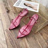Summer New Minimalist Design Fashion All-match Flat Sandals European and American Model Style Women's