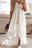 Maxi Dress Women Summer Beach Holiday White Wedding Dresses Ladies Retro V Neck Long Dress Boho Sundress Robe