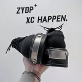 2025 New Youth Round Head British Wind Low Heel Tooling Shoes Men's Fashion Casual Fashion Shoes