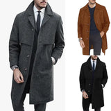 European Version Of The New Hair, The Man's Coat, The Long Coat Ebay Bursts Of Large Code Single