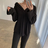 T-shirts Women M-4XL Sun-proof Loose Minimalist Daily Streetwear Ulzzang Retro Classic Spring Breathable All-match