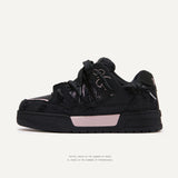 Shoes Homemade Niche Design Double Shoe Lace Bread Shoes Casual Men And Women Couple Shoes Men's Shoes Men's