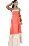Long Fashion Sling Dress In