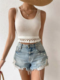 Spring And Summer New Products Repair The Hem Splicing Taway Design Vest