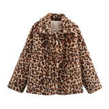 Women's ZA Autumn And Winter New Street Fashion Collar Wears Cotton Jacket On Both